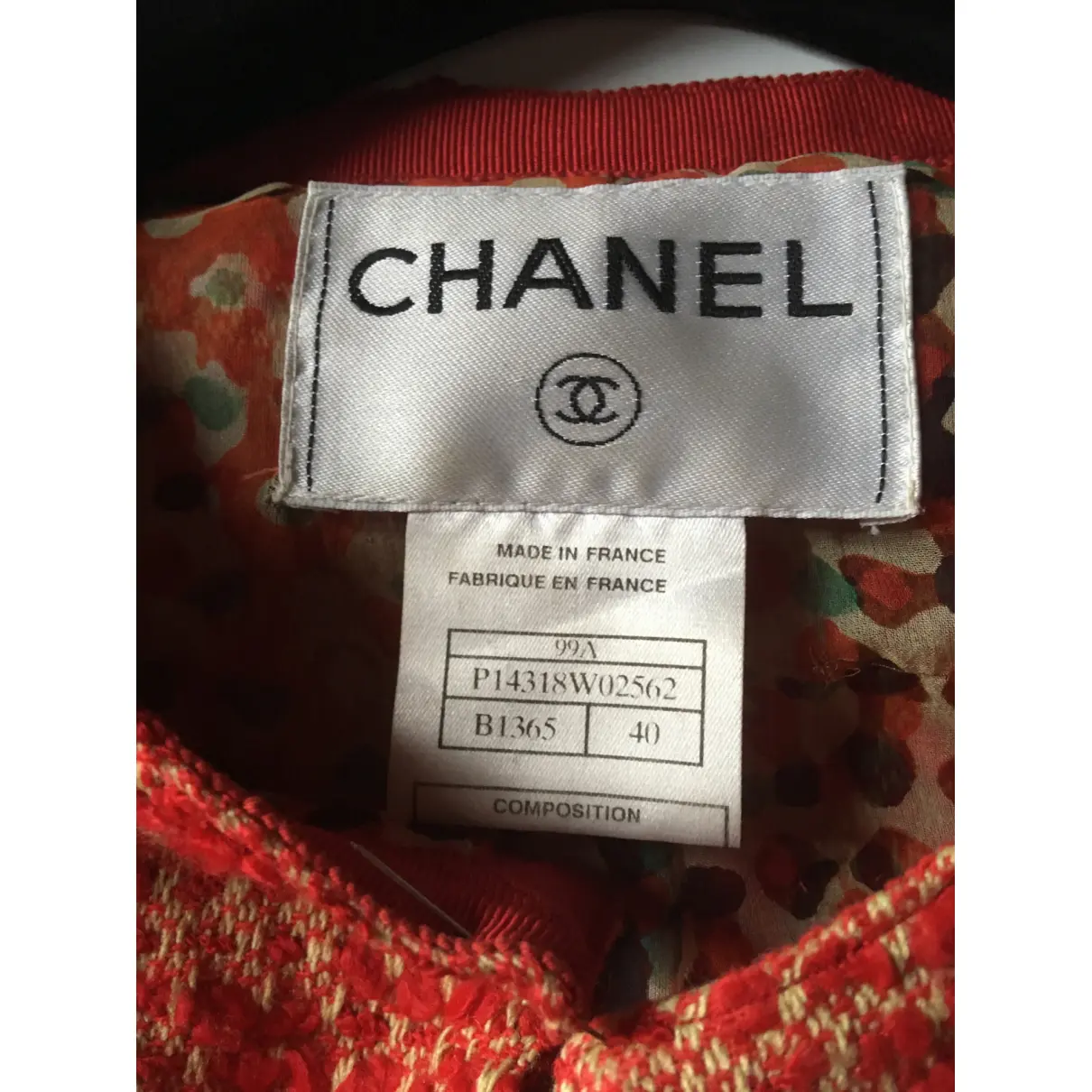 Tweed short vest Chanel