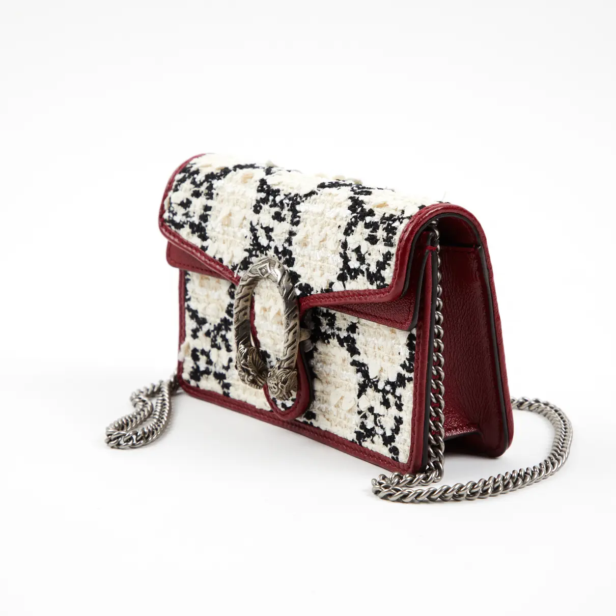 Buy Gucci Dionysus Super Mini tweed crossbody bag online