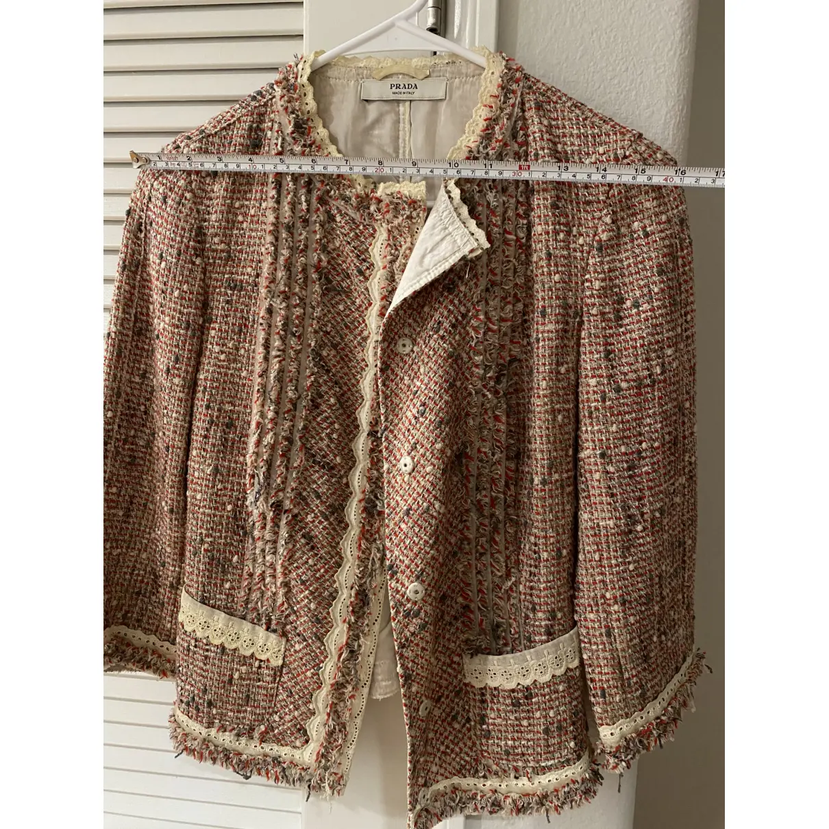 Tweed short vest Prada - Vintage