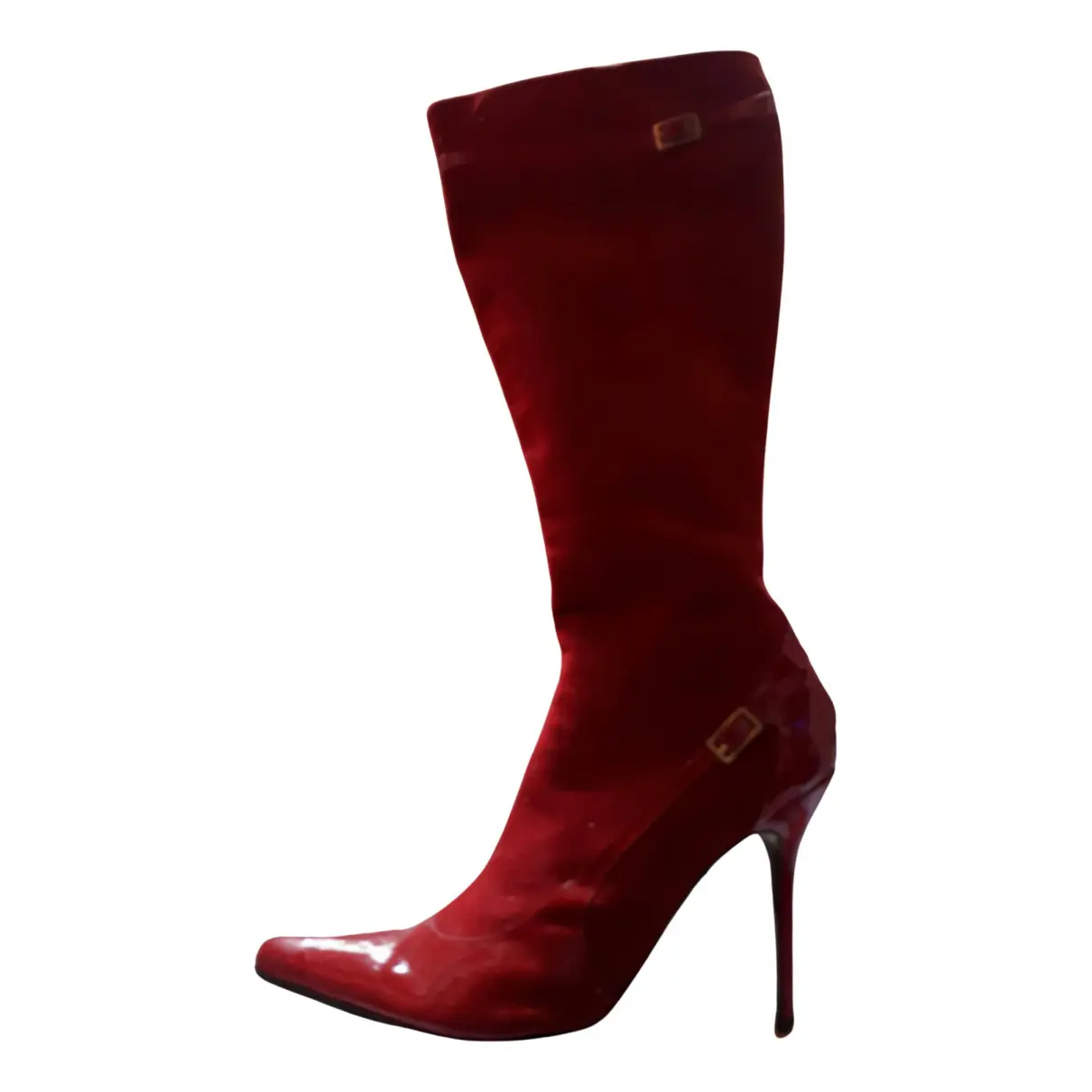 Velvet boots Dolce & Gabbana