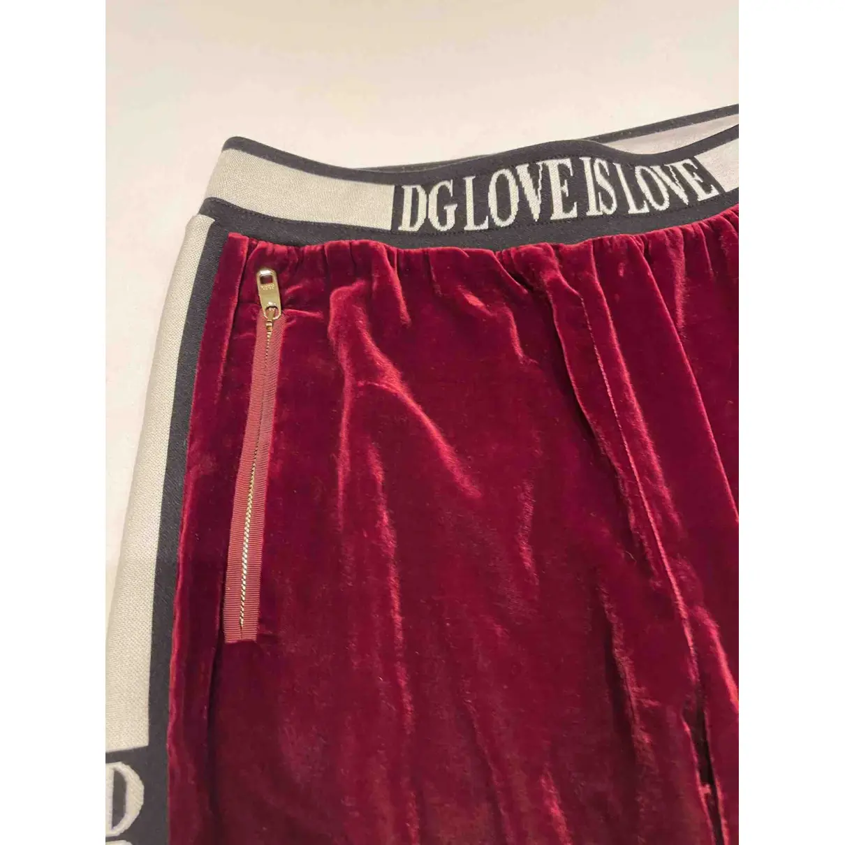 Velvet trousers Dolce & Gabbana