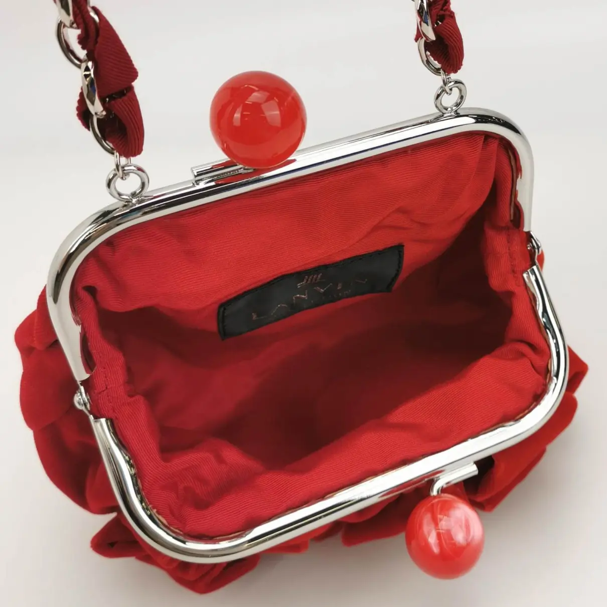 Velvet handbag Lanvin