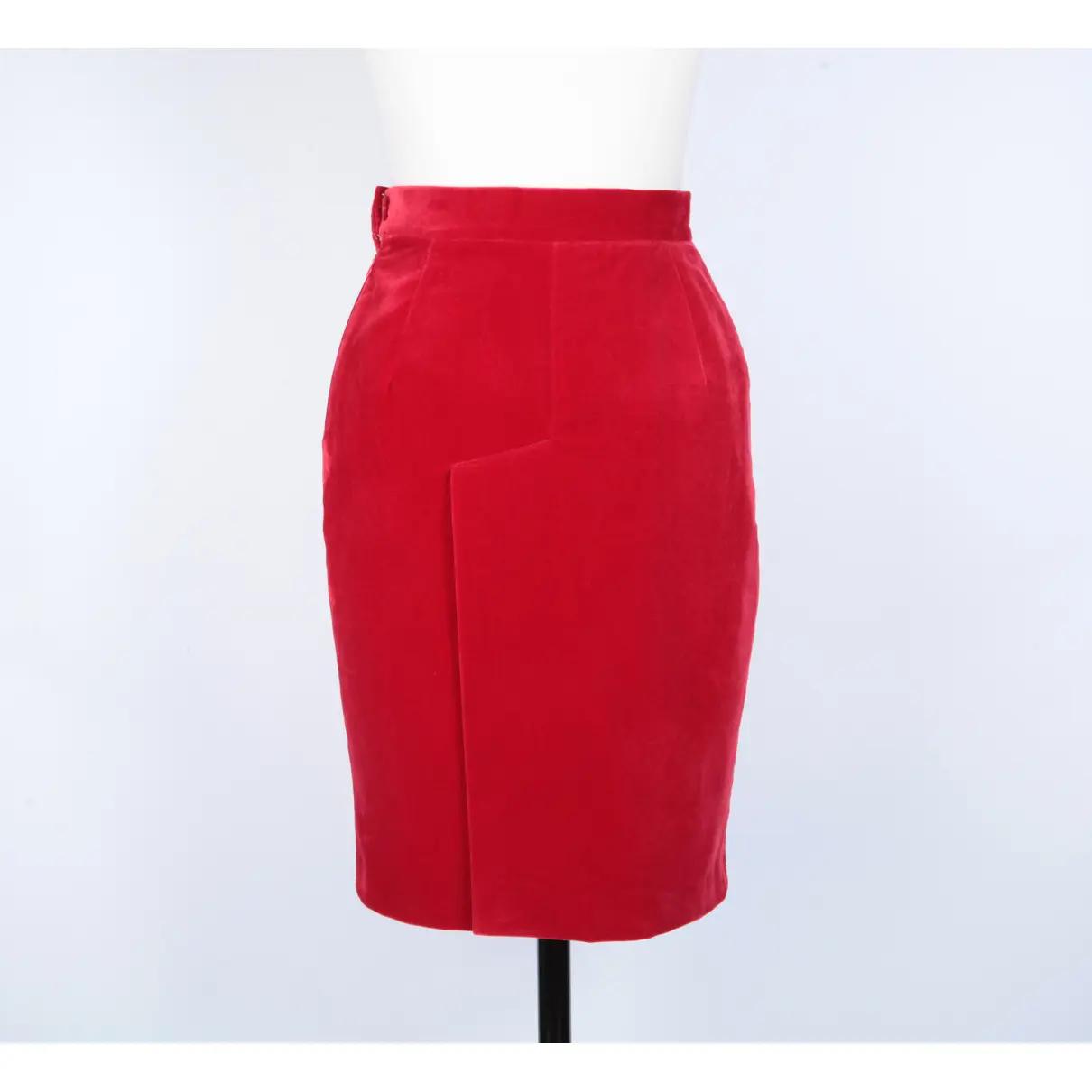Buy Vivienne Westwood Red Label Velvet mid-length skirt online - Vintage