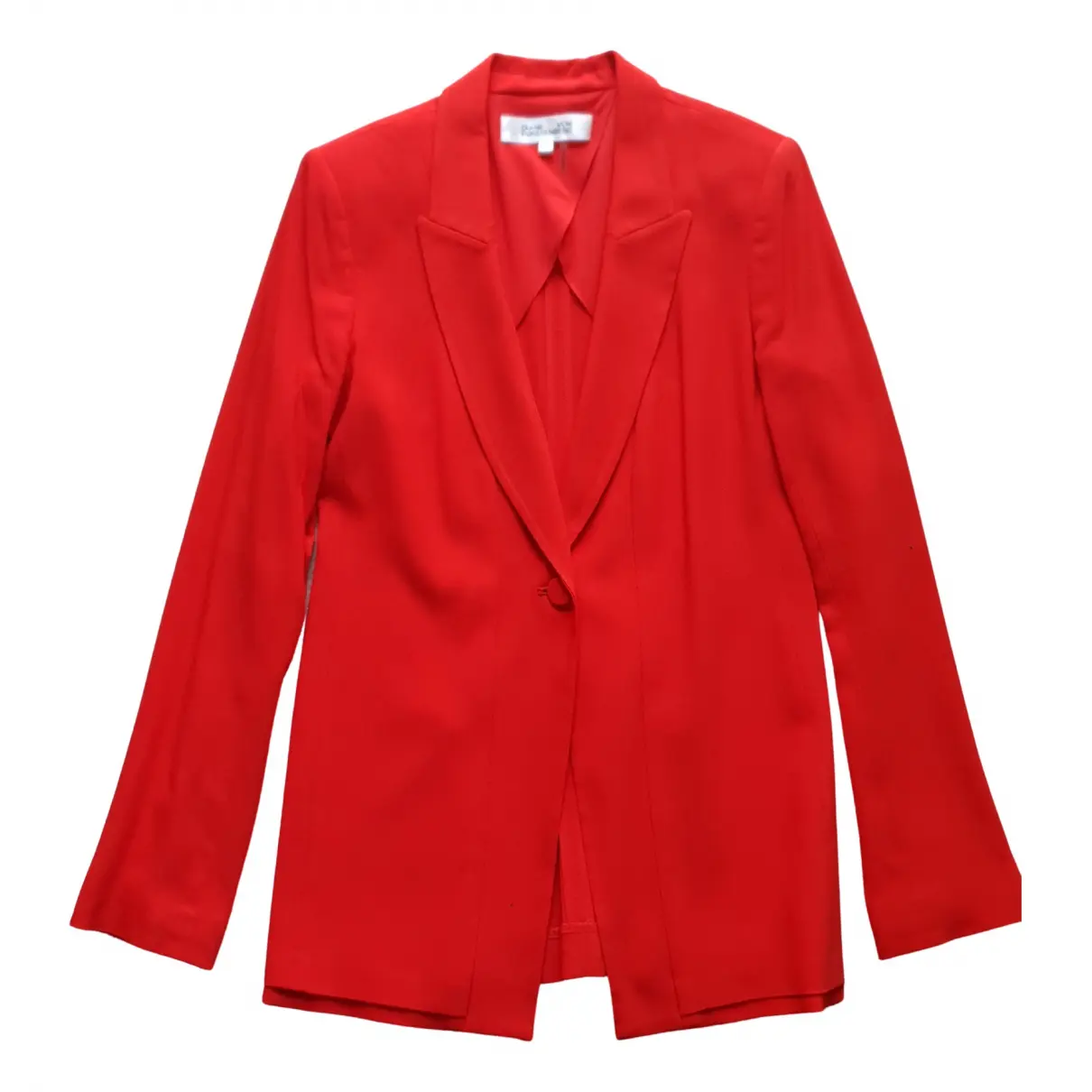 Red Viscose Jacket Diane Von Furstenberg