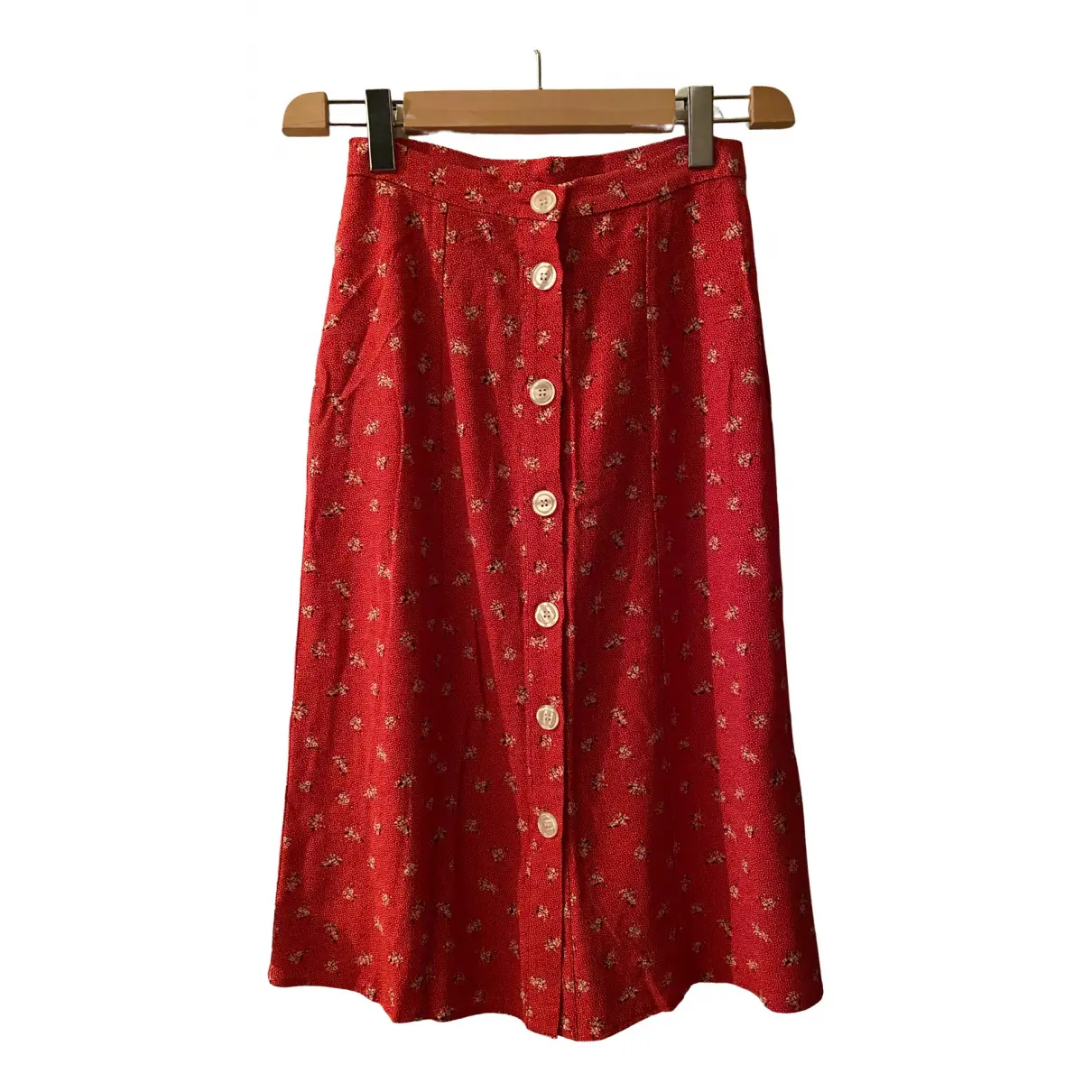 Mid-length skirt Rouje