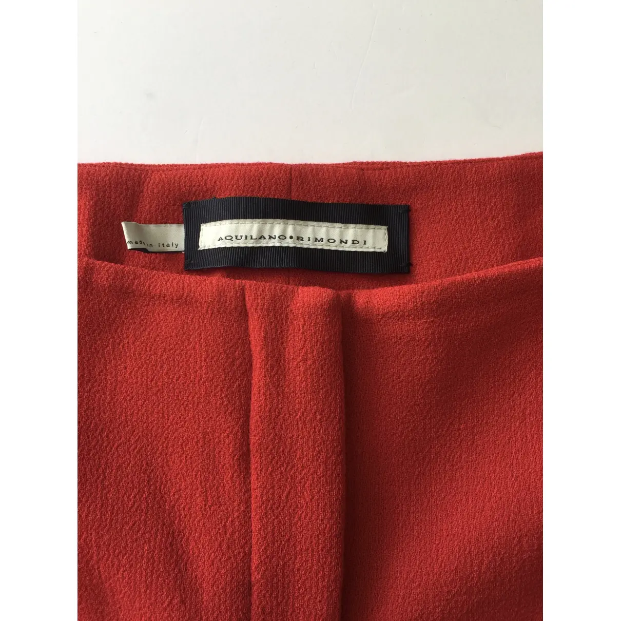 Buy Aquilano Rimondi Wool slim pants online