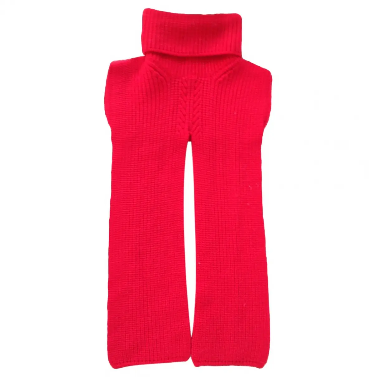 Red Wool Scarf Carven