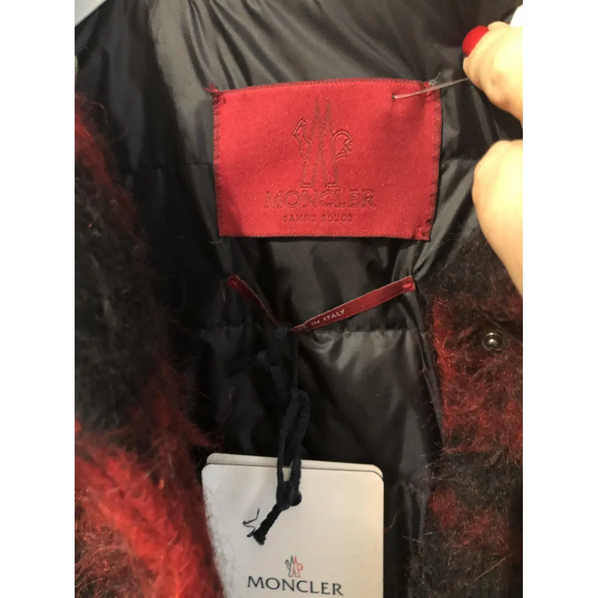 Gamme Rouge wool coat Moncler