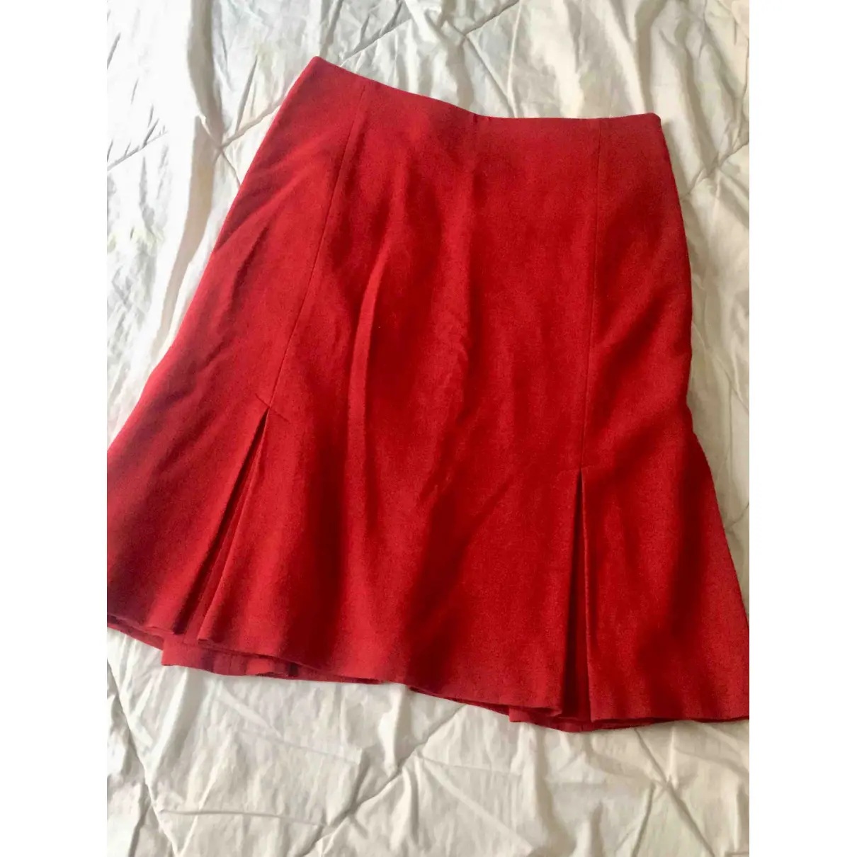 Buy Kenzo Wool mid-length skirt online