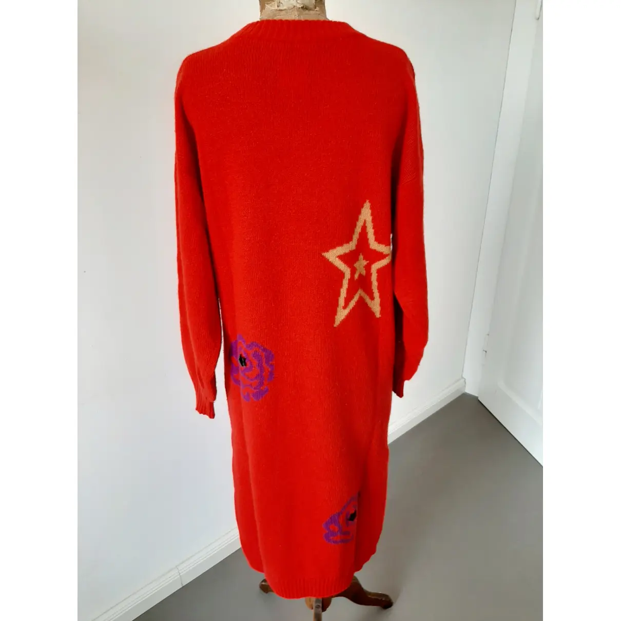 Buy Krizia Wool maxi dress online - Vintage