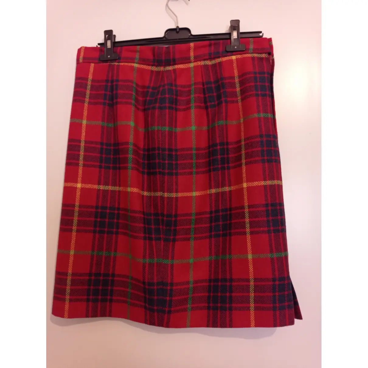 Buy LES COPAINS Wool mid-length skirt online - Vintage