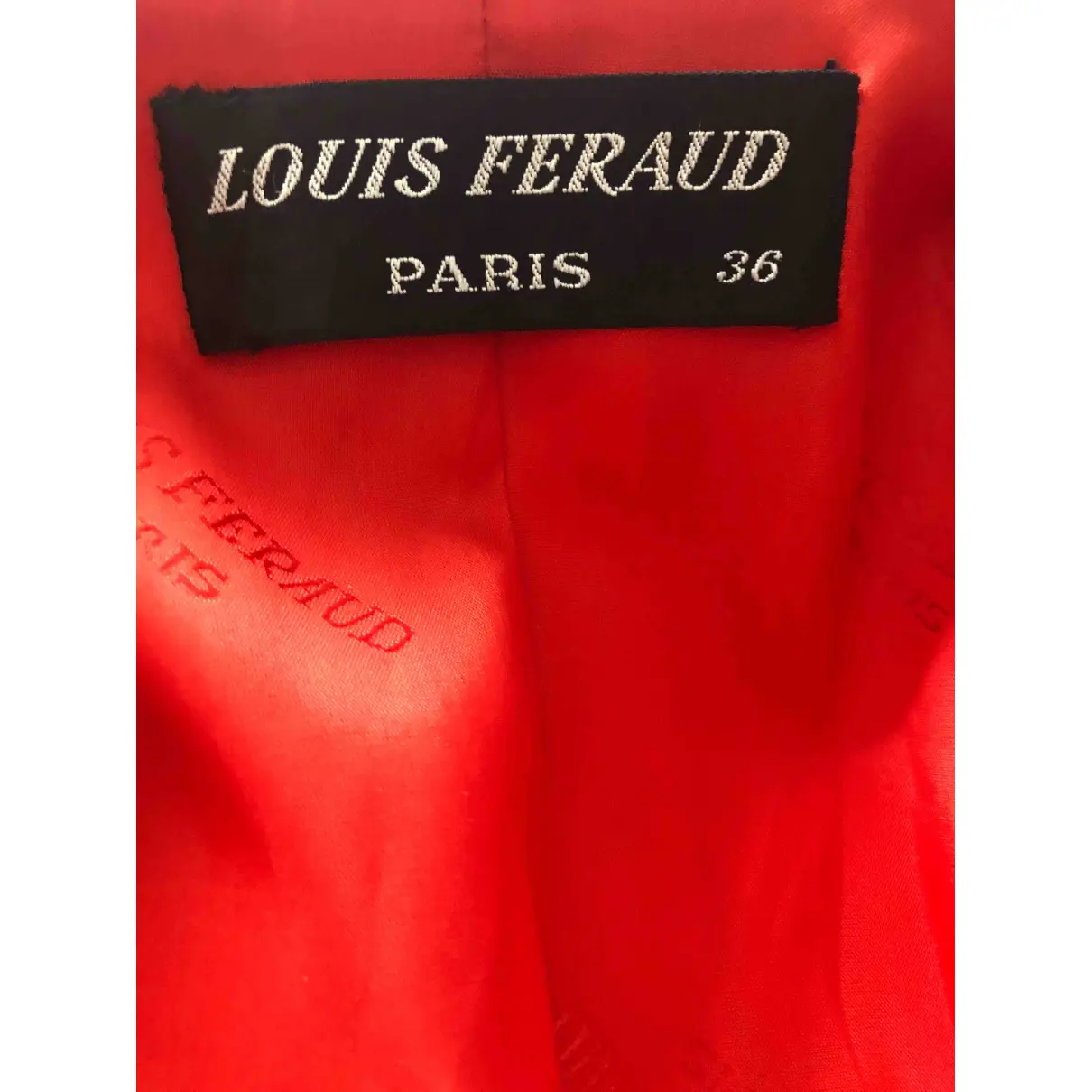 Wool coat Louis Feraud