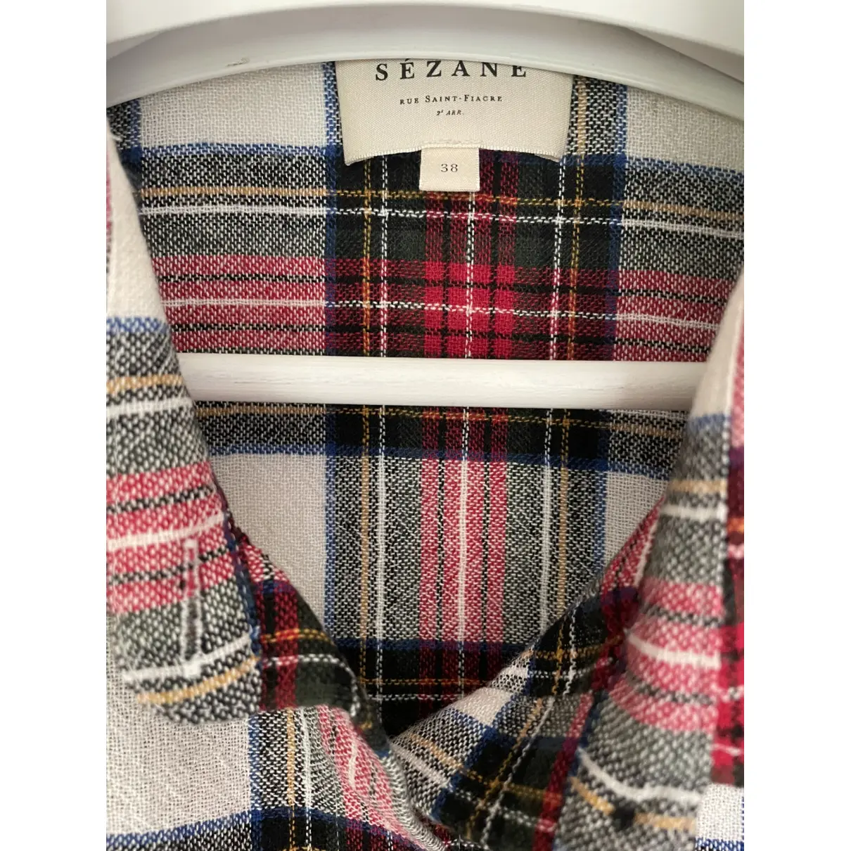 Buy Sézane Wool shirt online