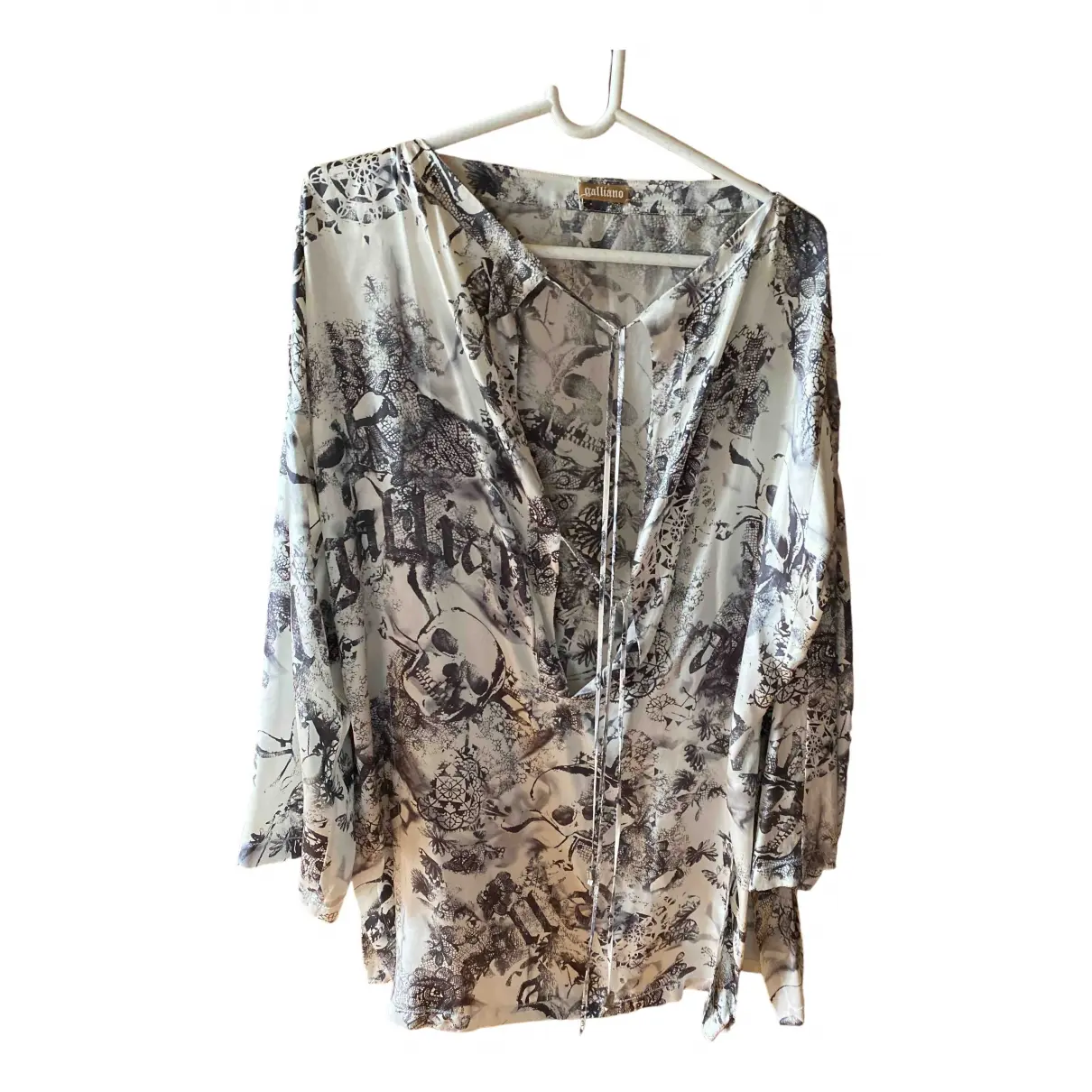 Silk tunic Galliano
