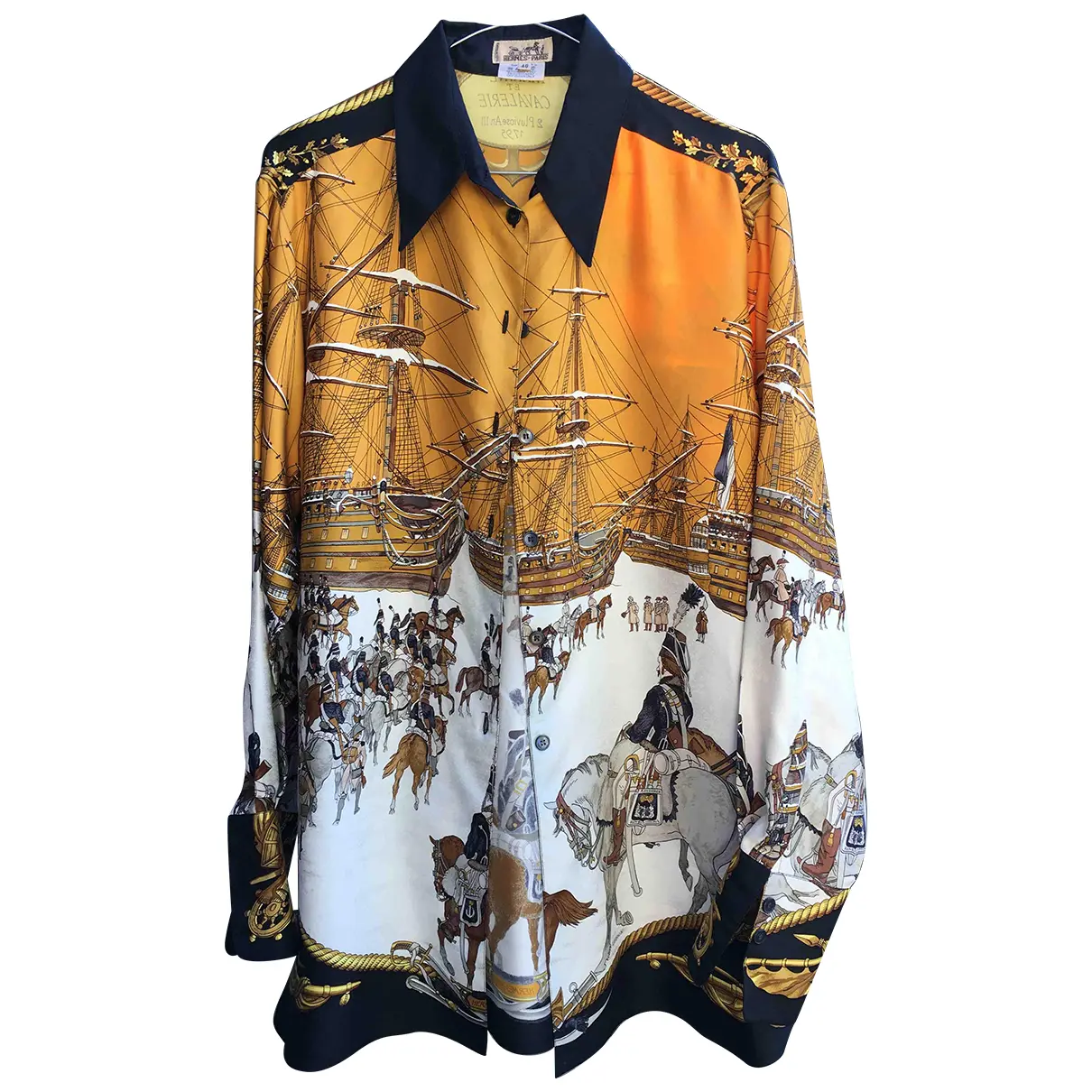 Silk shirt Hermès - Vintage