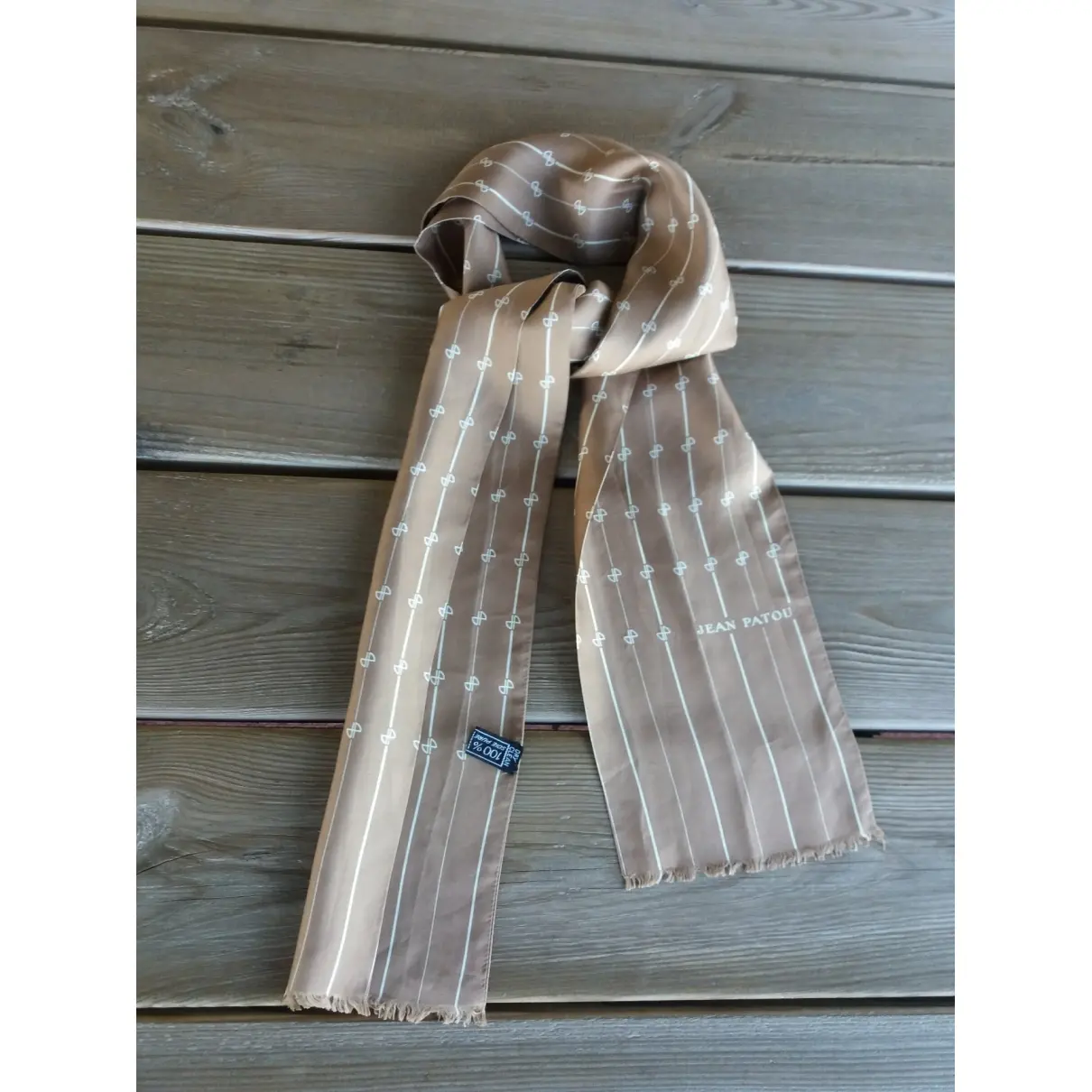 Buy Jean Patou Silk scarf & pocket square online - Vintage