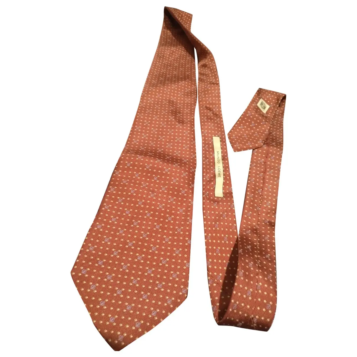 Silk tie Loewe - Vintage