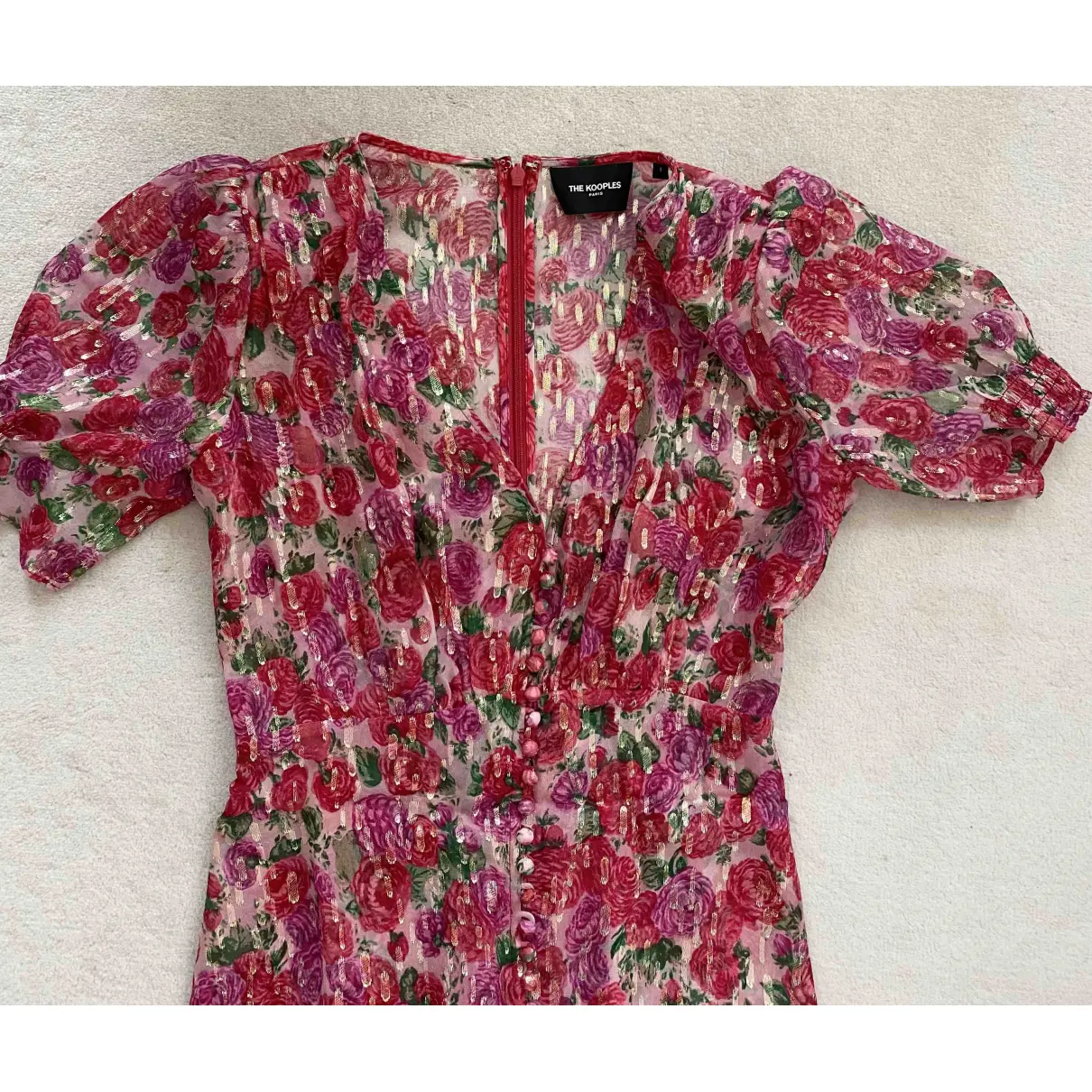 Buy The Kooples Silk maxi dress online