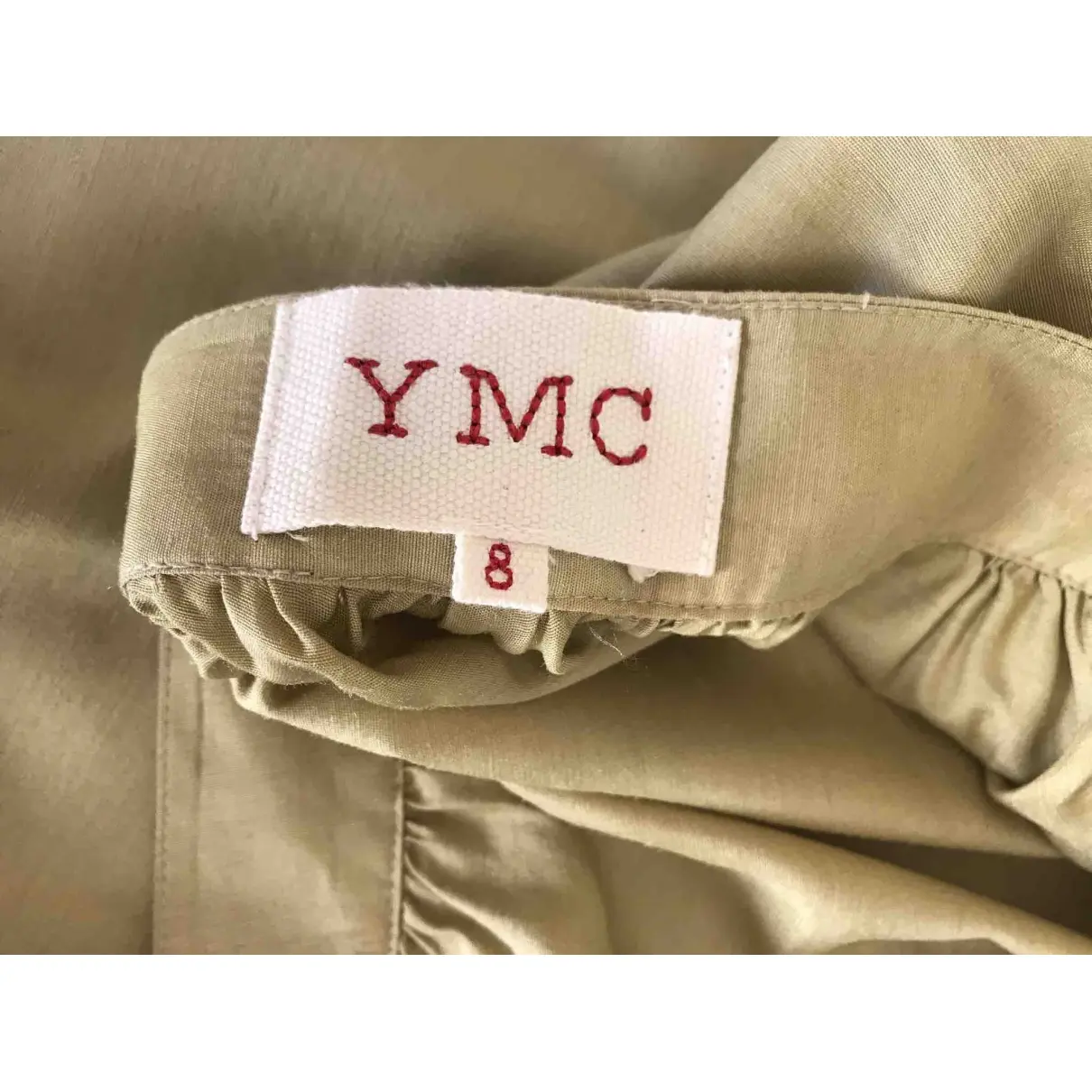 Buy Ymc Silk mid-length skirt online