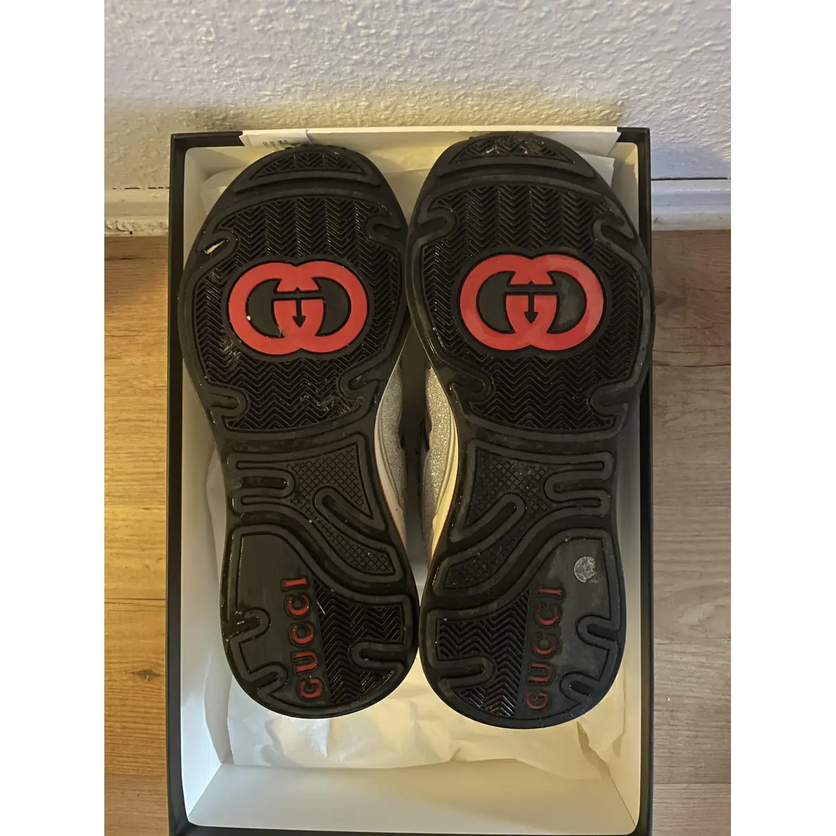 Ultrapace cloth low trainers Gucci