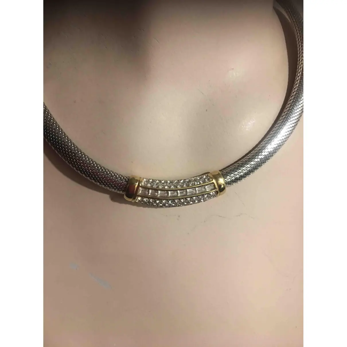 Crystal necklace Dior - Vintage