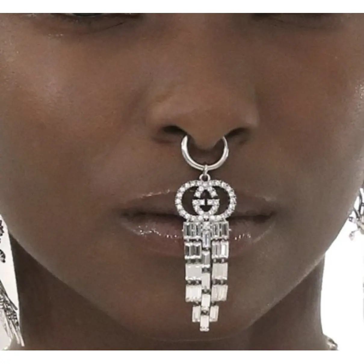 Crystal earrings Gucci