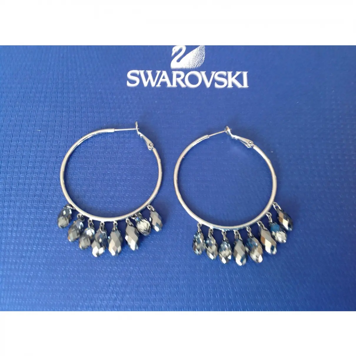 Silver Earrings Swarovski