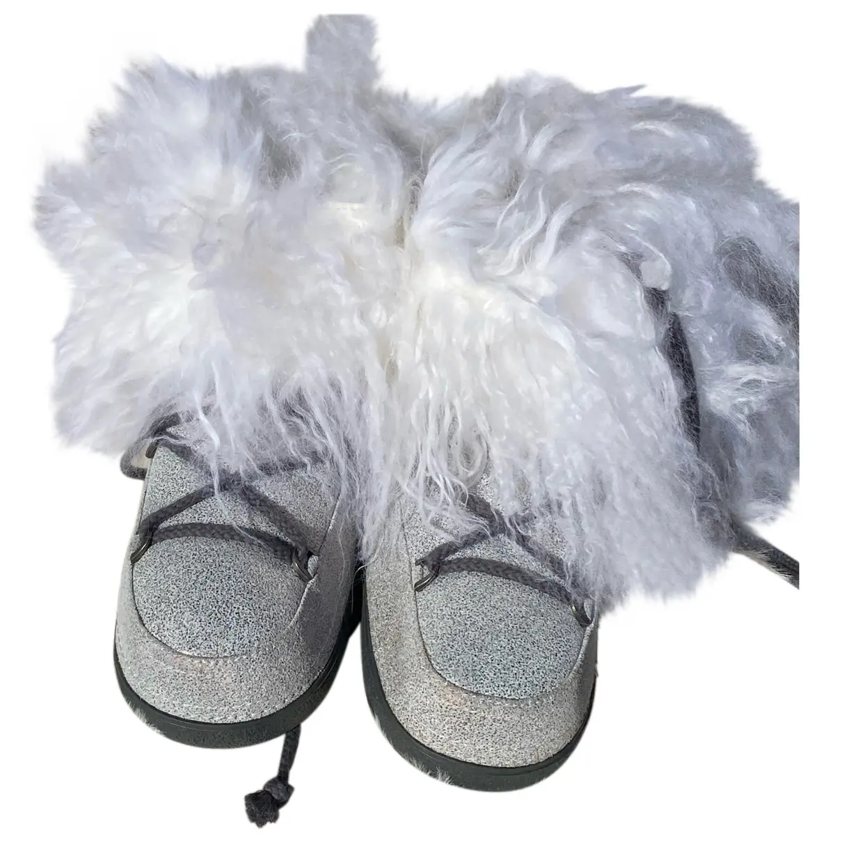 Faux fur snow boots Ikkii