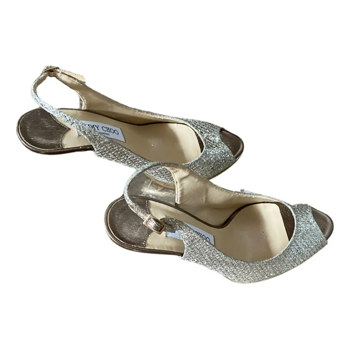 Buy Jimmy Choo Annabell glitter sandal online