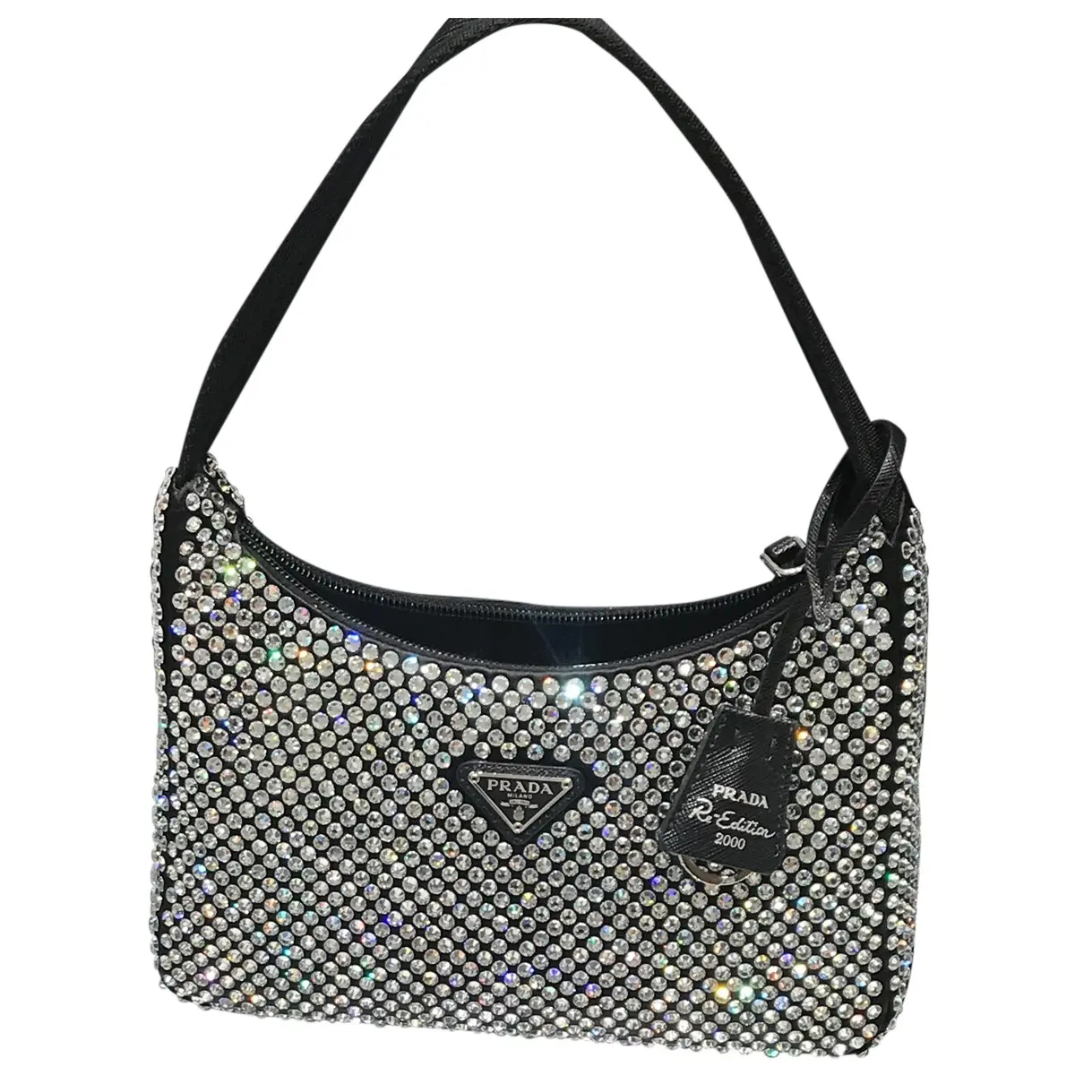 Cleo glitter handbag Prada