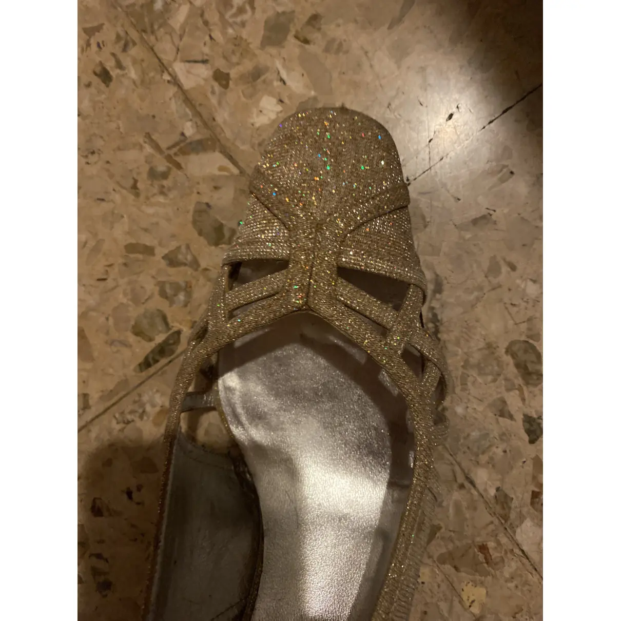 Glitter heels Dolce & Gabbana