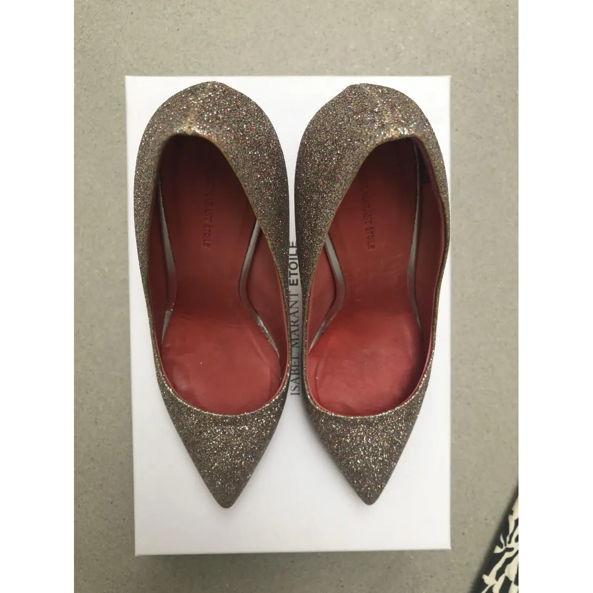 Buy Isabel Marant Glitter heels online