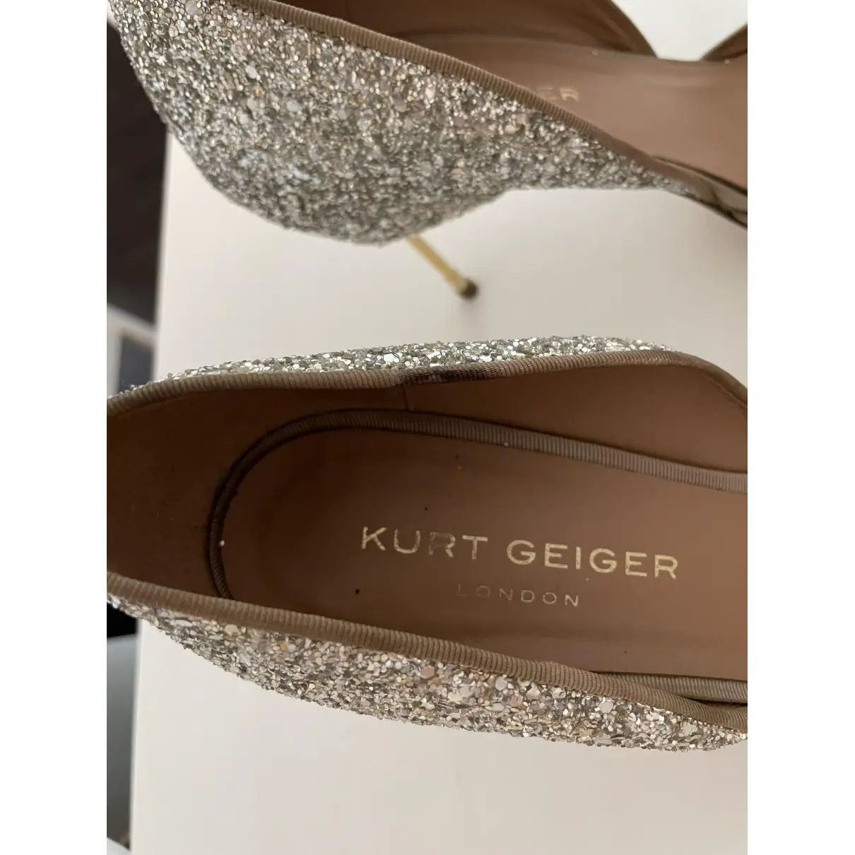Glitter heels Kurt Geiger