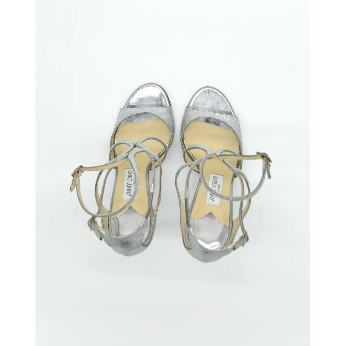 Buy Jimmy Choo Lance glitter sandal online