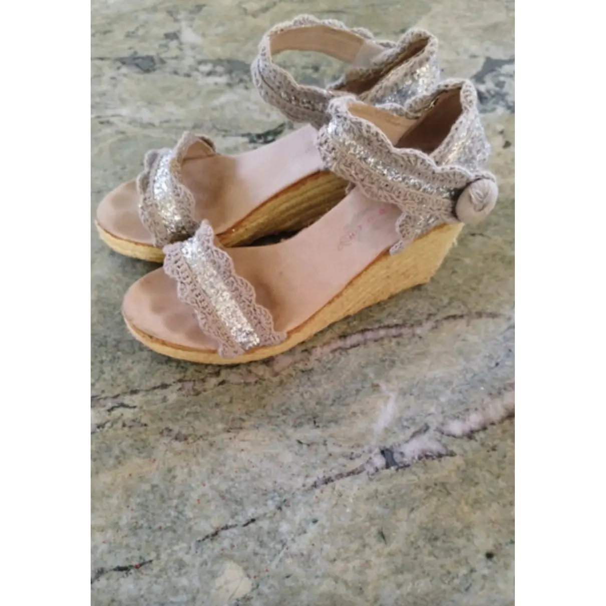 Buy Manoush Glitter sandals online