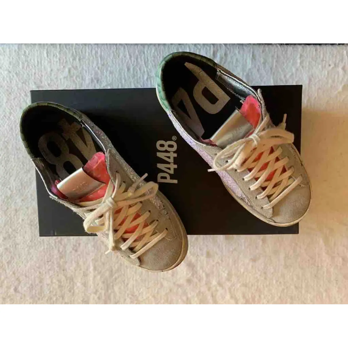 Buy P448 Glitter trainers online