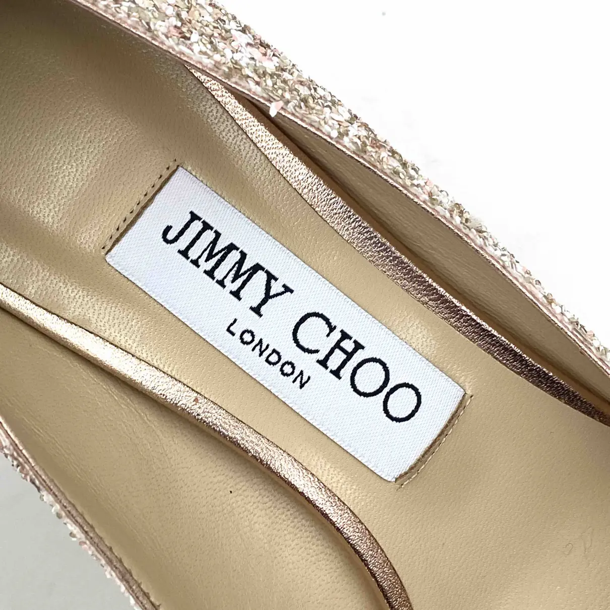 Romy glitter heels Jimmy Choo