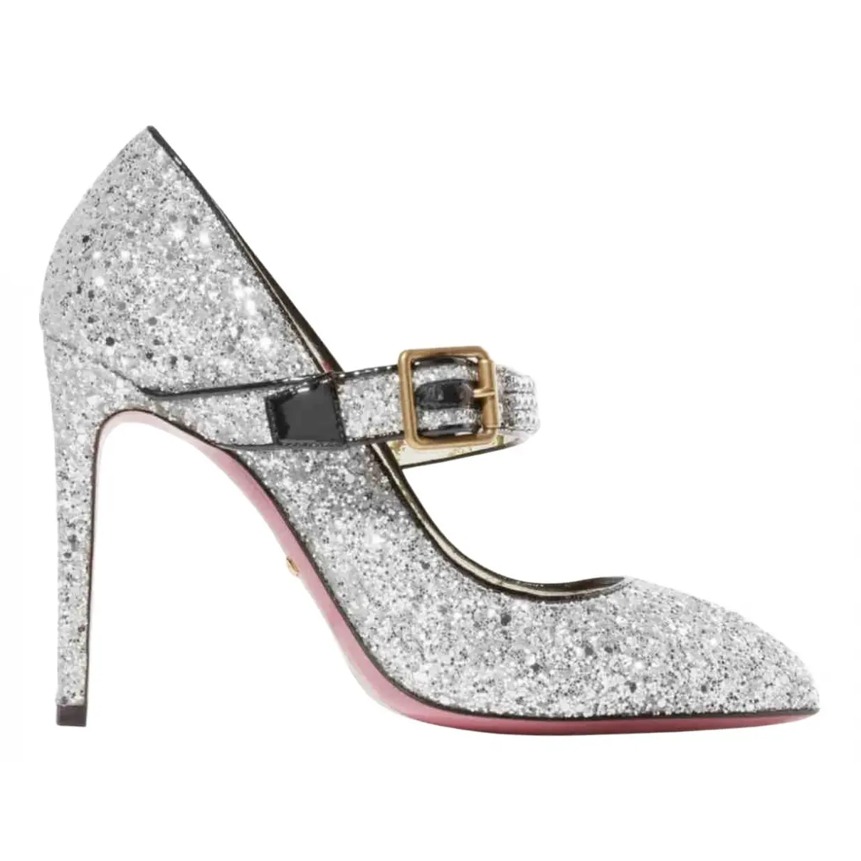 Buy Gucci Sylvie glitter heels online