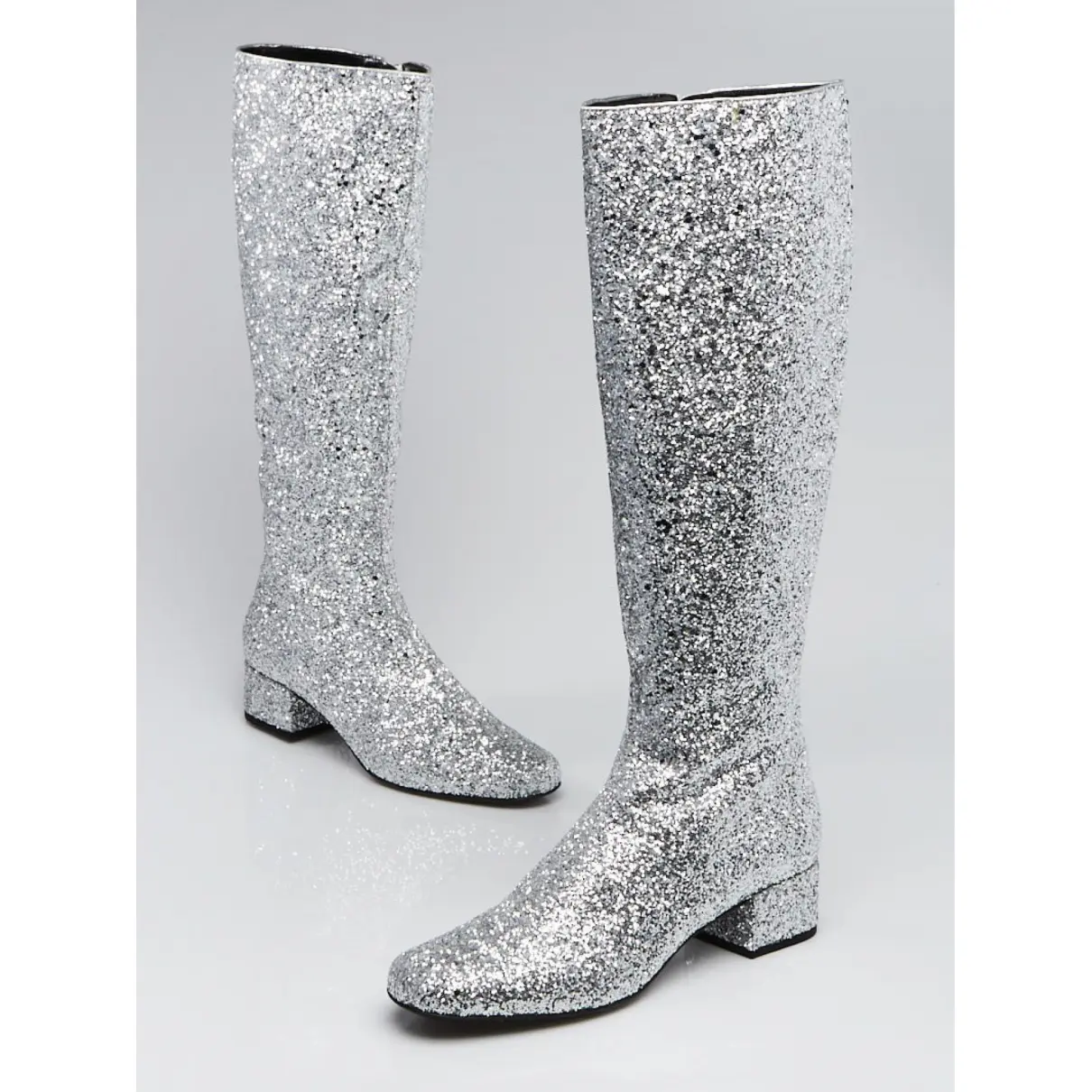 Glitter boots Yves Saint Laurent