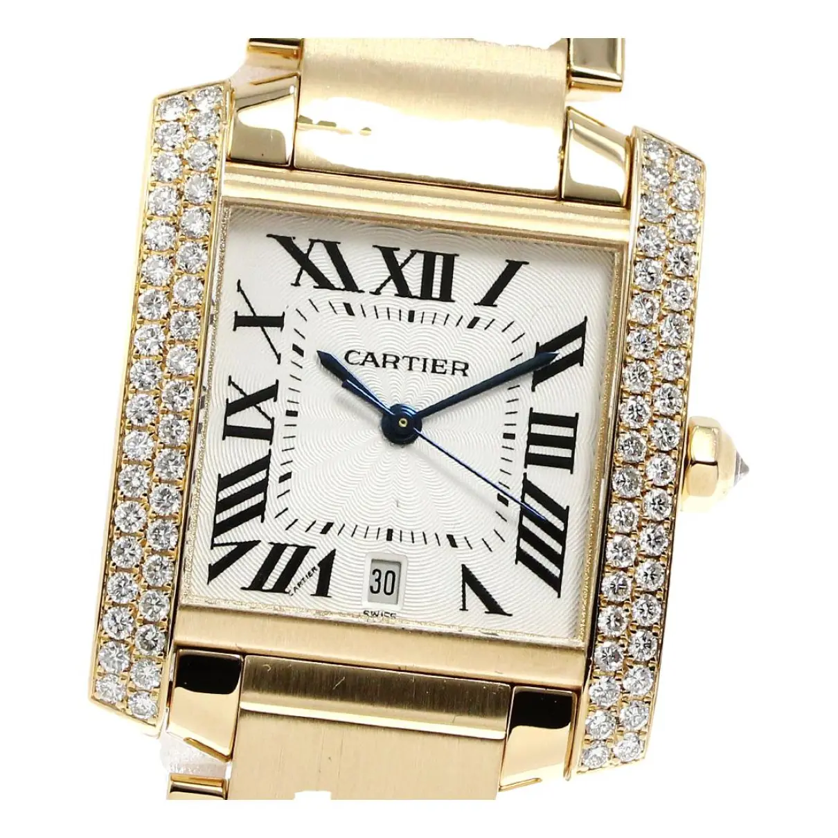 Gold watch Cartier