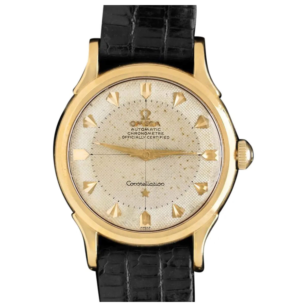 Constellation gold watch Omega