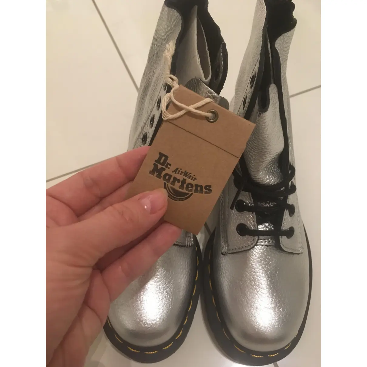 1460 Pascal (8 eye) leather boots Dr. Martens