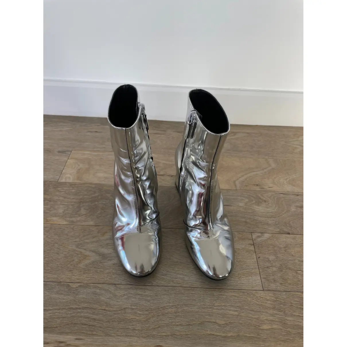 Buy Balenciaga Leather ankle boots online