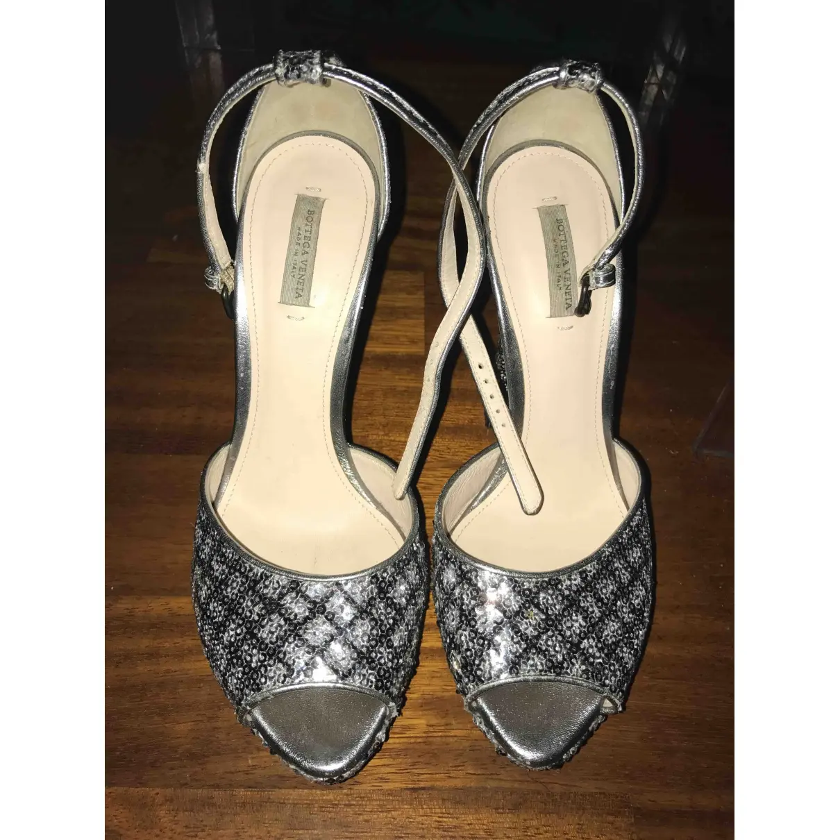Bottega Veneta Leather heels for sale