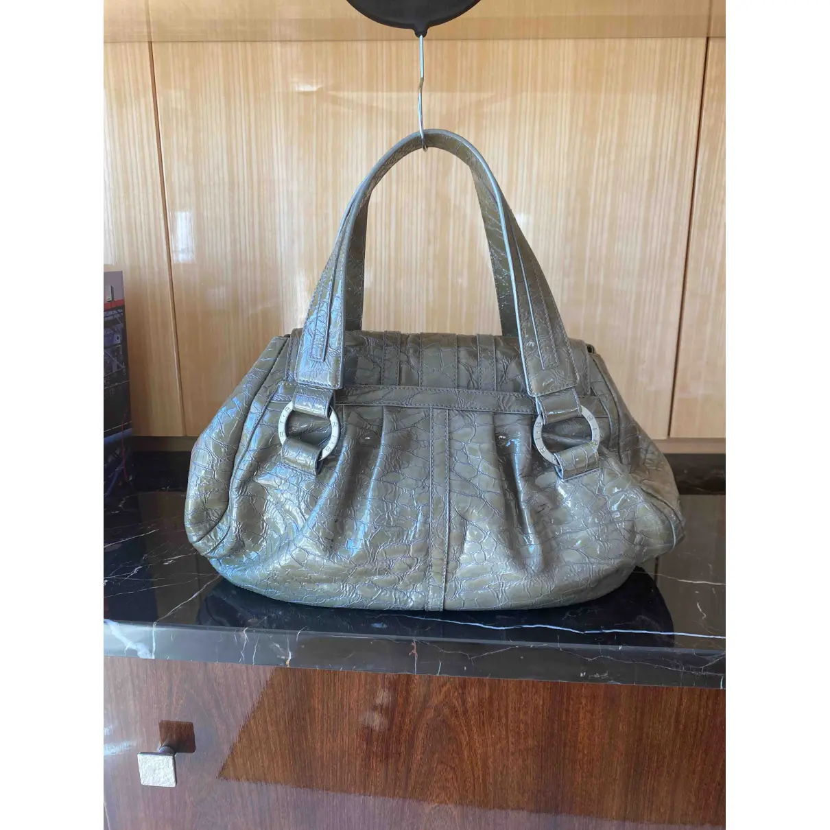 Bulgari leather handbag Bvlgari - Vintage