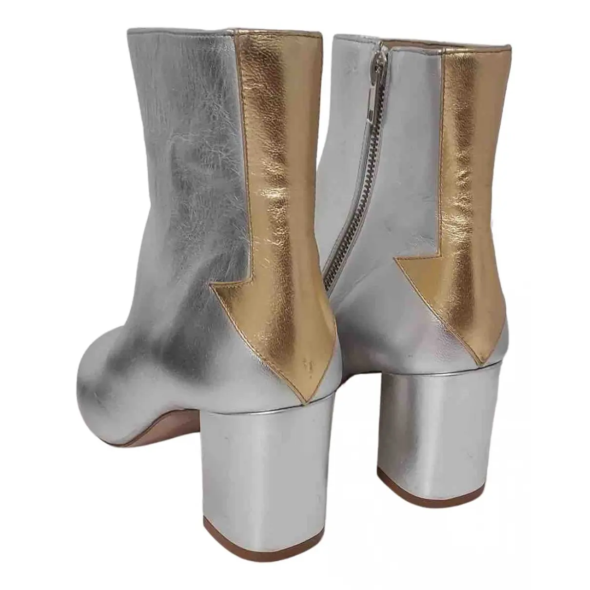 Leather ankle boots Camilla Elphick