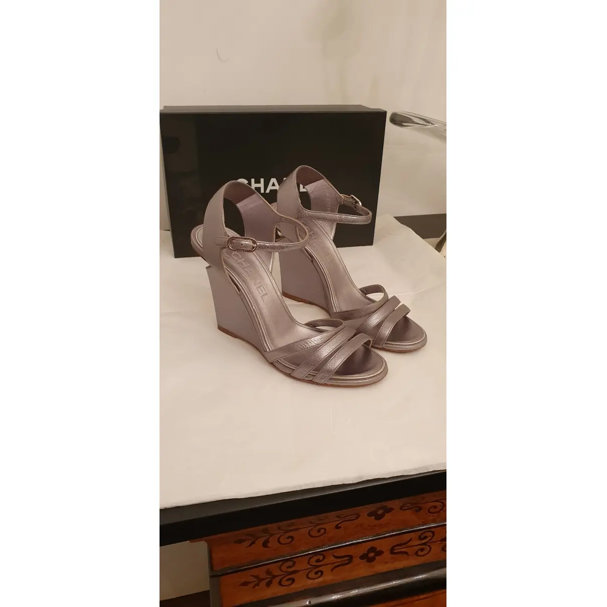 Chanel Leather sandals for sale