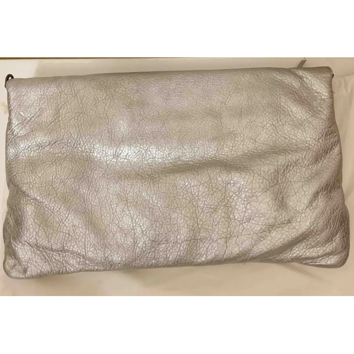Buy Balenciaga Envelop leather clutch bag online
