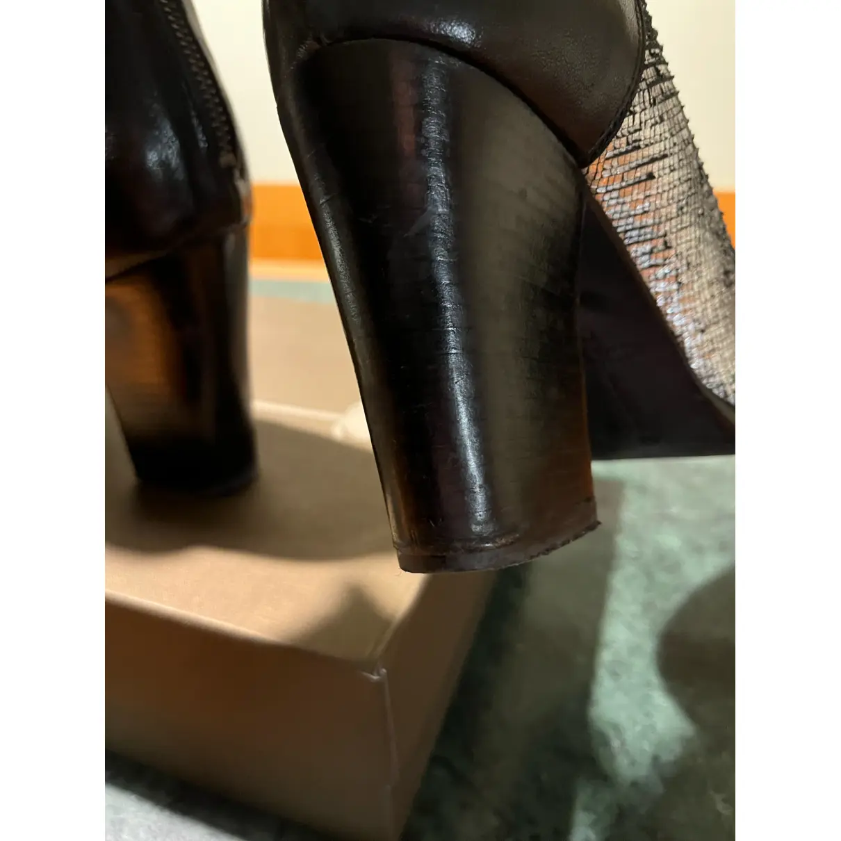 Leather boots Fiorifrancesi