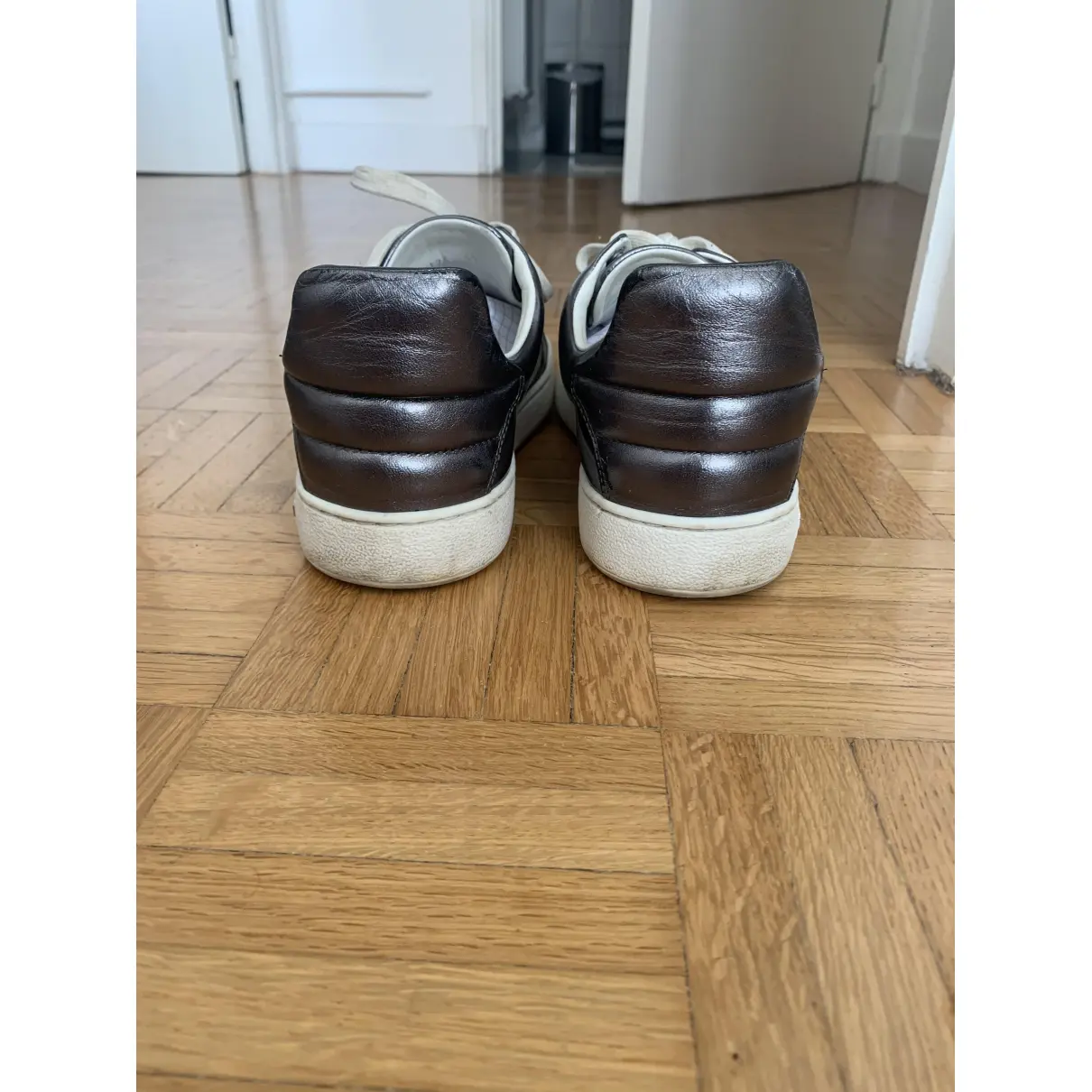Frontrow leather low trainers Louis Vuitton